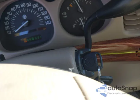 2002 Buick Lesabre Custom z USA, uszkodzony, nr VIN 1G4HP54K32U174711